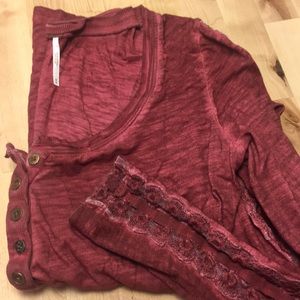 free people long sleeve tee